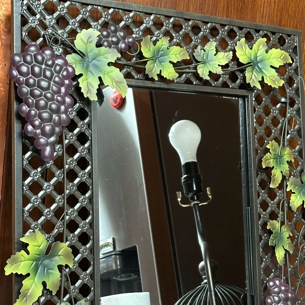 Sonoma Villa Decorative Fruit-Themed Wall Mirror